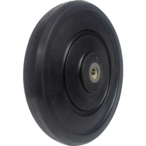 RODA BORRACHA INTEGRAL 12″ ROLAMENTO DE ROLETES