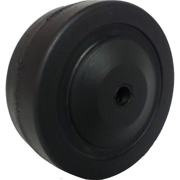 RODA BORRACHA INTEGRAL 512 FURO PASSANTE