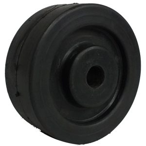 RODA BORRACHA INTEGRAL 514 FURO PASSANTE