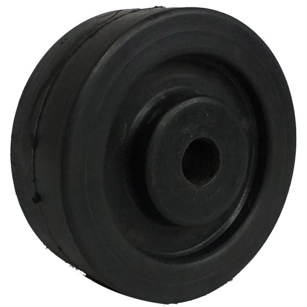 RODA BORRACHA INTEGRAL 414 FURO PASSANTE