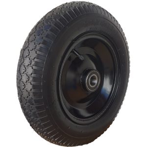 RODA PNEUMÁTICA 325X8 ESTAMPADA ROLAMENTO ESFERA 25MM – CP325X8PE
