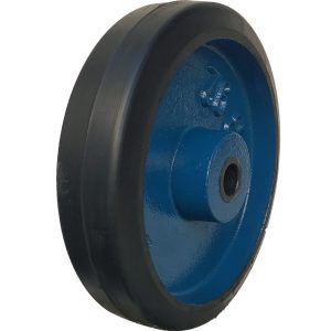 RODA FERRO REVESTIDA EM BORRACHA 9X2″ FURO PASSANTE 7/8′ RB9X2F78