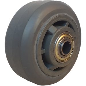 RODA TERMOPLASTICA 4X2 ROLAMENTO DE ESFERAS – T4X2R12