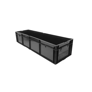 Caixa Plástica Industrial RL-KLT 10428 Preta