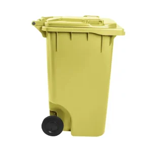 Carro Coletor 240 Litros Amarelo