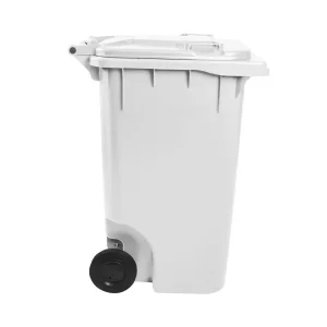 Carro Coletor 120 Litros Branco