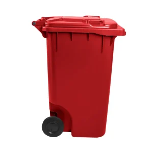 Carro Coletor 240 Litros Vermelho