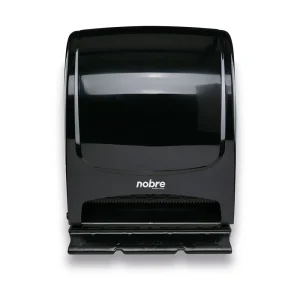 Dispenser c/ Alavanca – p/ Papel Toalha Bobina – Preto- Nobre