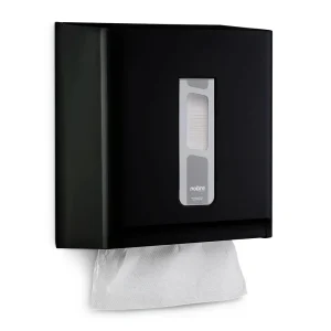Dispenser Interfolhas – p/ Papel Toalha – Preto – Street Nobre