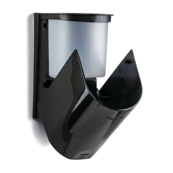 Dispenser Mini – p/ Sabonete Líquido/ Álcool Gel – Preto – 500ml – Nobre - Imagem 2