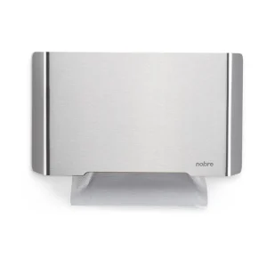 Dispenser p/ Papel Toalha Interfolhas – Inox Escovado – Linha Select – Nobre