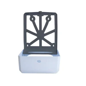 Dispenser p/toalha 1/3D. cinza/branco New Classic – Nobre