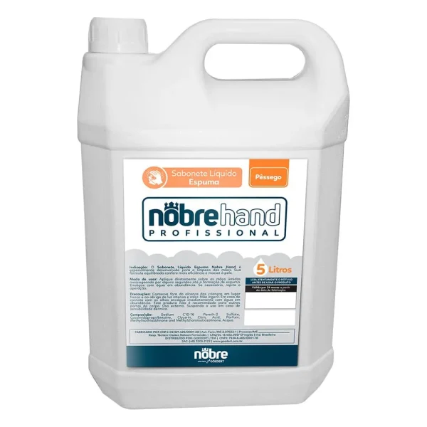 Sabonete Espumante – 5l – Nobre Hand