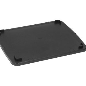 Tampa para caixa plástica 36L e 61L Gruplast empilhável.